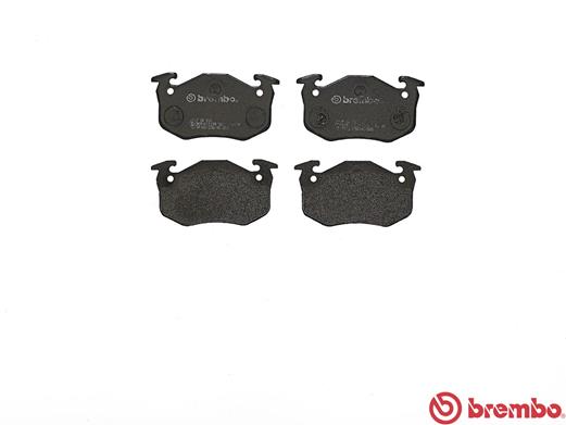 Brake Pad Set, disc brake - P 68 020 BREMBO