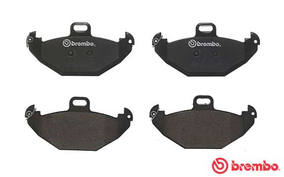 Brake Pad Set, disc brake - P 68 021 BREMBO