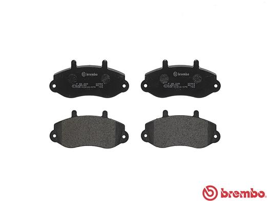 Brake Pad Set, disc brake - P 68 025 BREMBO