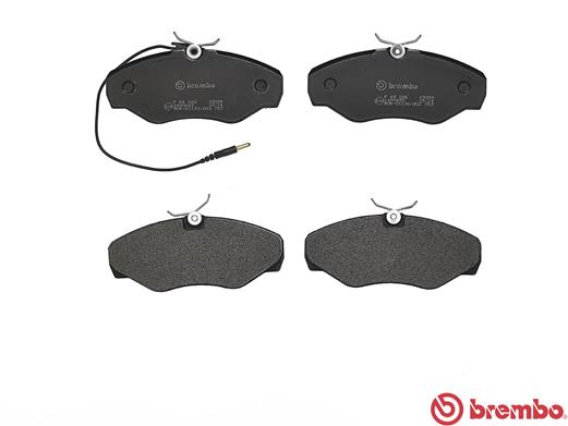Brake Pad Set, disc brake - P 68 026 BREMBO