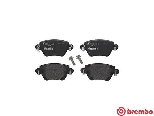 Brake Pad Set, disc brake - P 68 028 BREMBO