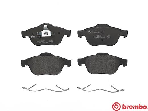 Комплект тормозных колодок, дисковый тормоз - P 68 032 BREMBO