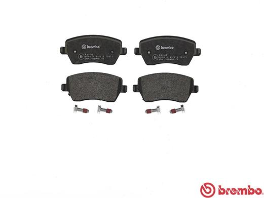 Brake Pad Set, disc brake - P 68 033 BREMBO