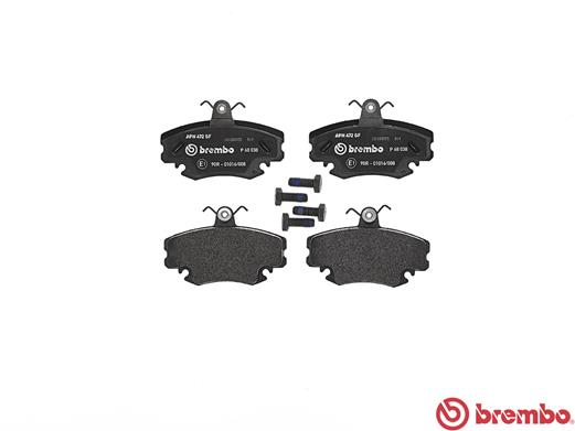 Brake Pad Set, disc brake - P 68 038 BREMBO