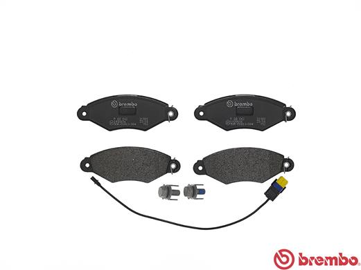 Brake Pad Set, disc brake - P 68 042 BREMBO