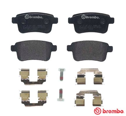 Brake Pad Set, disc brake - P 68 043 BREMBO
