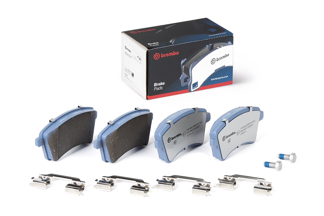 Комплект тормозных колодок, дисковый тормоз - P 68 044E BREMBO