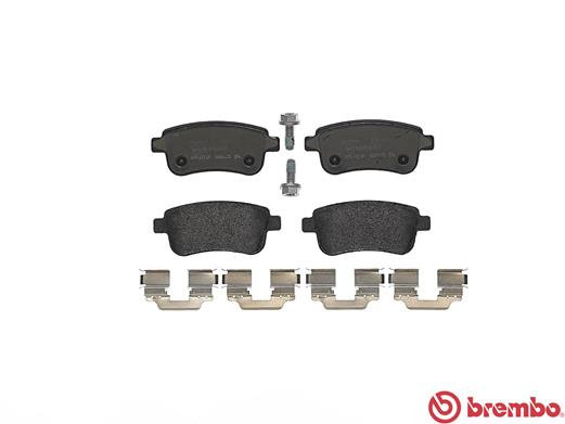 Brake Pad Set, disc brake - P 68 054 BREMBO