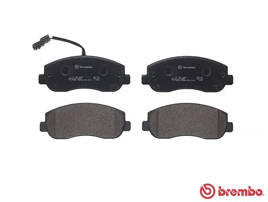 Brake Pad Set, disc brake - P 68 062 BREMBO