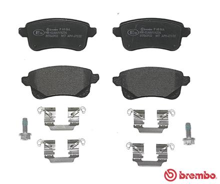 Brake Pad Set, disc brake - P 68 064 BREMBO