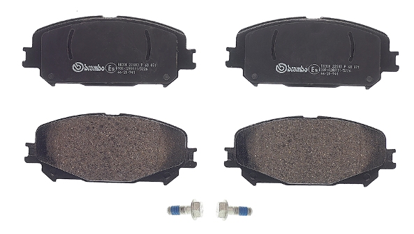 Brake Pad Set, disc brake - P 68 071 BREMBO