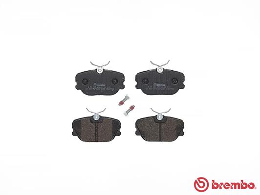 Brake Pad Set, disc brake - P 71 004 BREMBO