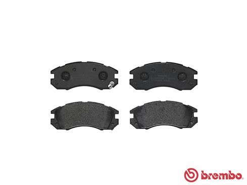 Brake Pad Set, disc brake - P 78 004 BREMBO