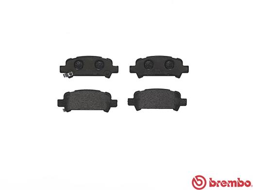Brake Pad Set, disc brake - P 78 011 BREMBO