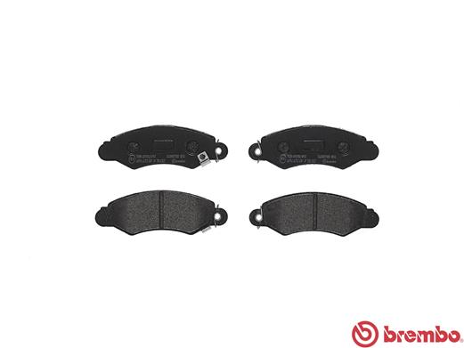Brake Pad Set, disc brake - P 78 012 BREMBO