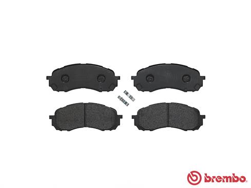 Brake Pad Set, disc brake - P 78 015 BREMBO
