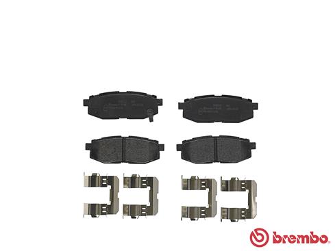 Brake Pad Set, disc brake - P 78 018 BREMBO