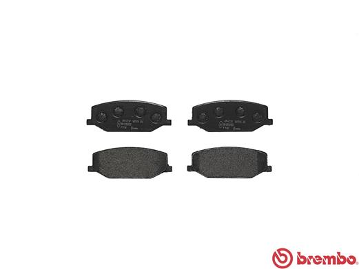 Brake Pad Set, disc brake - P 79 001 BREMBO