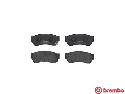 Brake Pad Set, disc brake - P 79 005 BREMBO