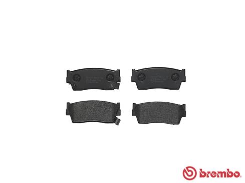 Brake Pad Set, disc brake - P 79 006 BREMBO