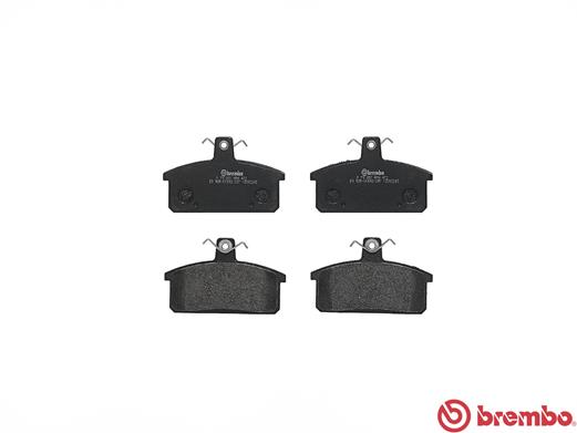 stabdžių trinkelių rinkinys, diskinis stabdys - P 79 007 BREMBO