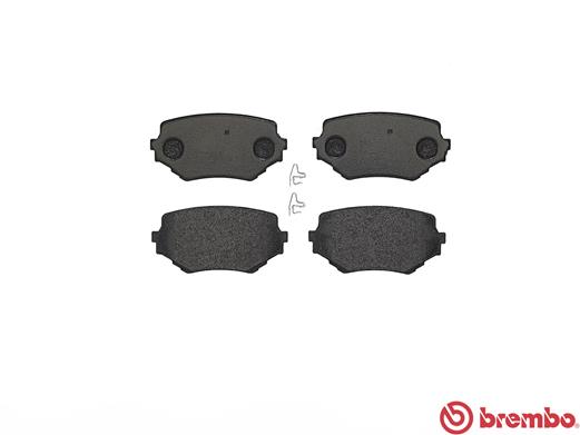 Kit pastiglie freno, Freno a disco - P 79 009 BREMBO