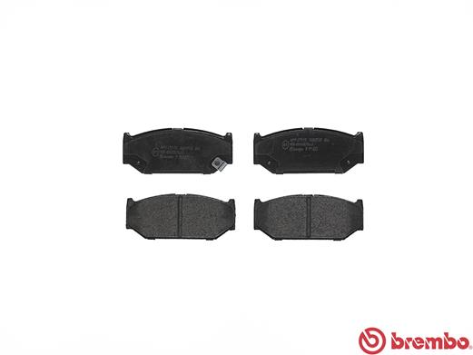 Brake Pad Set, disc brake - P 79 023 BREMBO