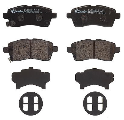 Brake Pad Set, disc brake - P 79 037 BREMBO