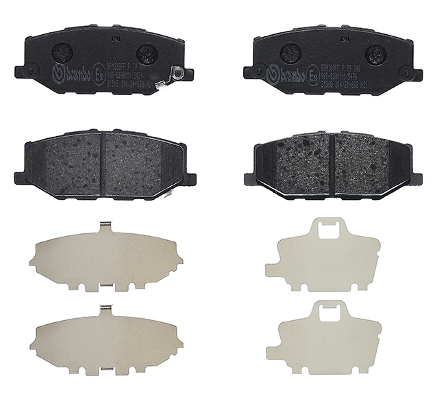 stabdžių trinkelių rinkinys, diskinis stabdys - P 79 040 BREMBO