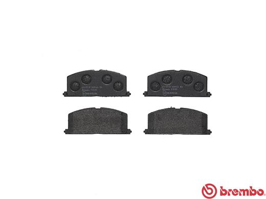 Brake Pad Set, disc brake - P 83 011 BREMBO