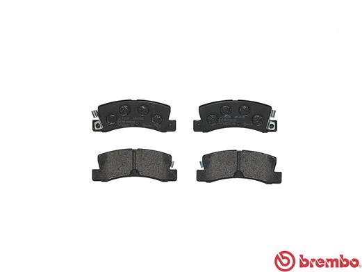 Brake Pad Set, disc brake - P 83 015 BREMBO