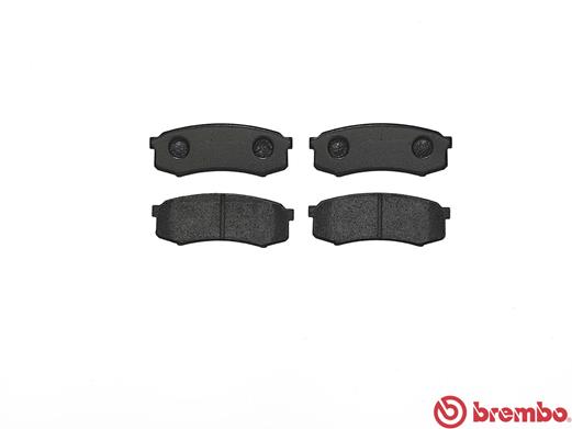 Комплект тормозных колодок, дисковый тормоз - P 83 024 BREMBO