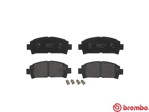 Brake Pad Set, disc brake - P 83 028 BREMBO
