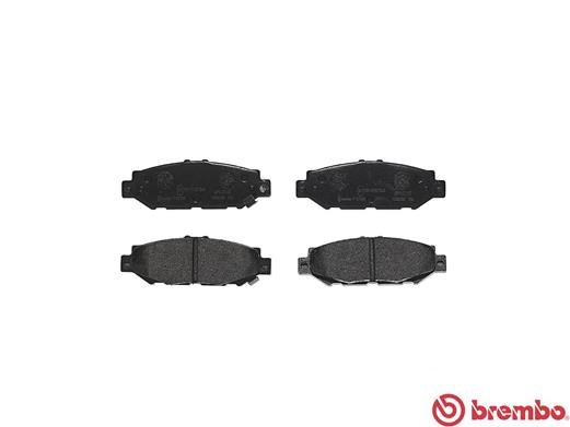 Kit pastiglie freno, Freno a disco - P 83 038 BREMBO