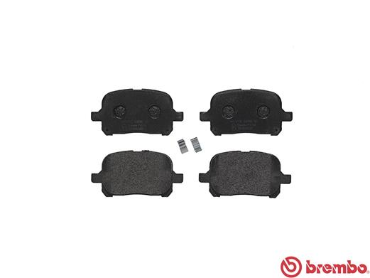 Brake Pad Set, disc brake - P 83 040 BREMBO