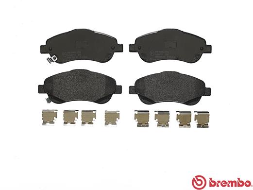Kit pastiglie freno, Freno a disco - P 83 046 BREMBO