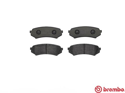 Brake Pad Set, disc brake - P 83 049 BREMBO