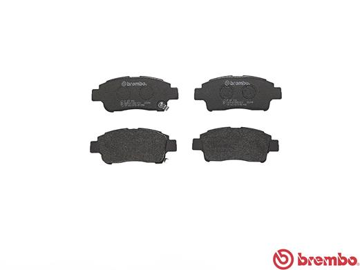 Brake Pad Set, disc brake - P 83 050 BREMBO