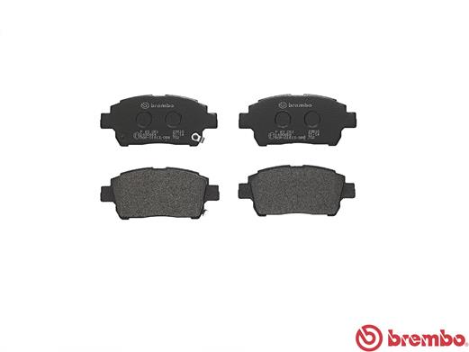 Brake Pad Set, disc brake - P 83 051 BREMBO