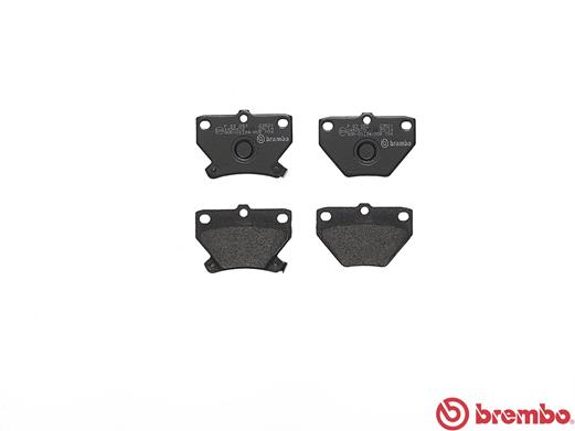 Kit pastiglie freno, Freno a disco - P 83 052 BREMBO