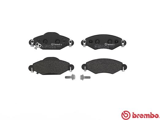 Brake Pad Set, disc brake - P 83 053 BREMBO