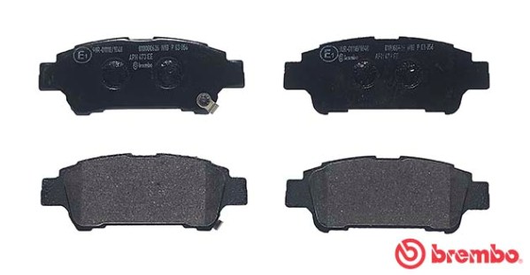 Brake Pad Set, disc brake - P 83 056 BREMBO