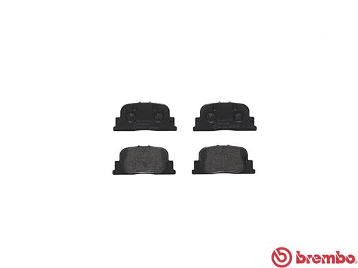 Brake Pad Set, disc brake - P 83 063 BREMBO