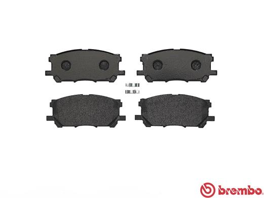 Kit pastiglie freno, Freno a disco - P 83 067 BREMBO