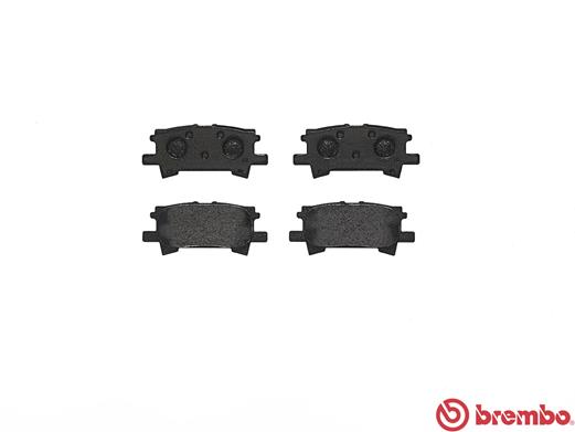 Brake Pad Set, disc brake - P 83 068 BREMBO