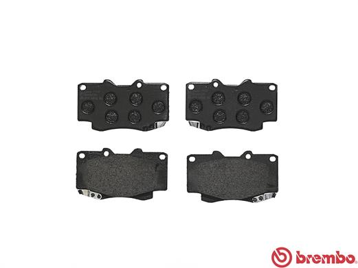Brake Pad Set, disc brake - P 83 069 BREMBO
