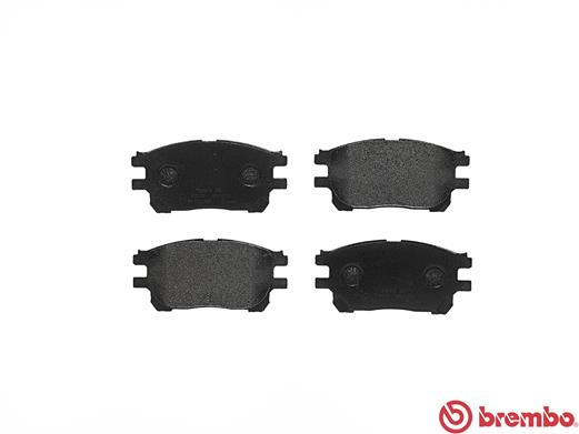 stabdžių trinkelių rinkinys, diskinis stabdys - P 83 070 BREMBO
