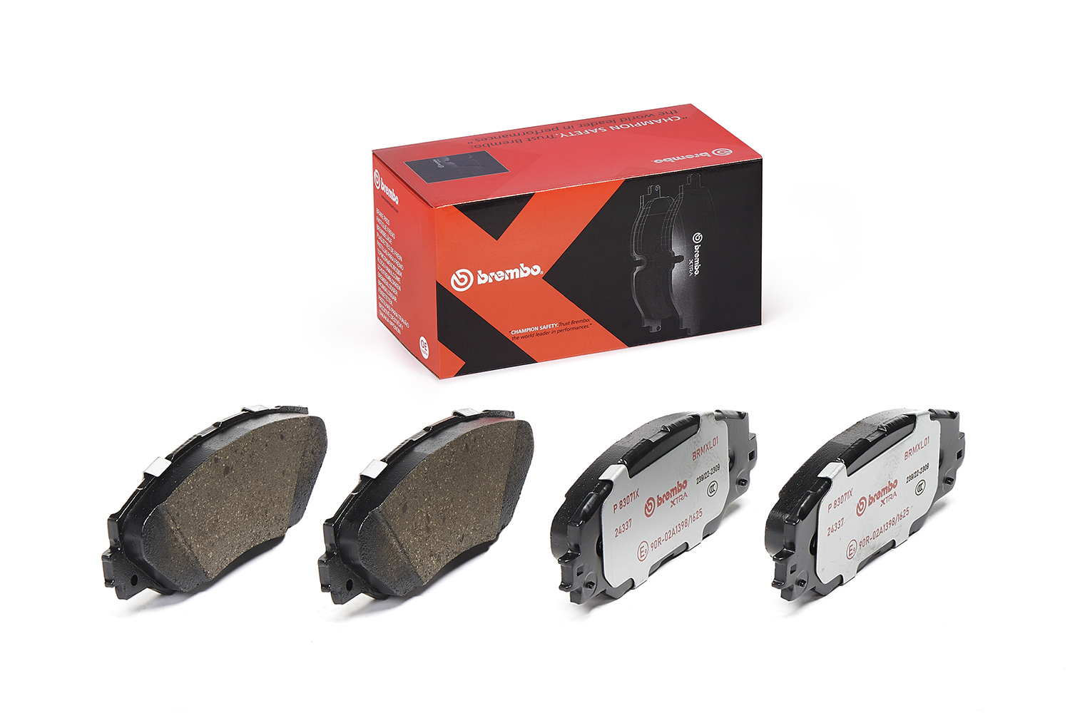 Brake Pad Set, disc brake - P 83 071X BREMBO