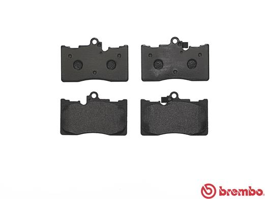 Brake Pad Set, disc brake - P 83 072 BREMBO