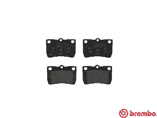 Brake Pad Set, disc brake - P 83 073 BREMBO
